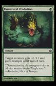 Magic the Gathering: Mirrodin Besieged (Base Set) card 93 Unnatural Predation