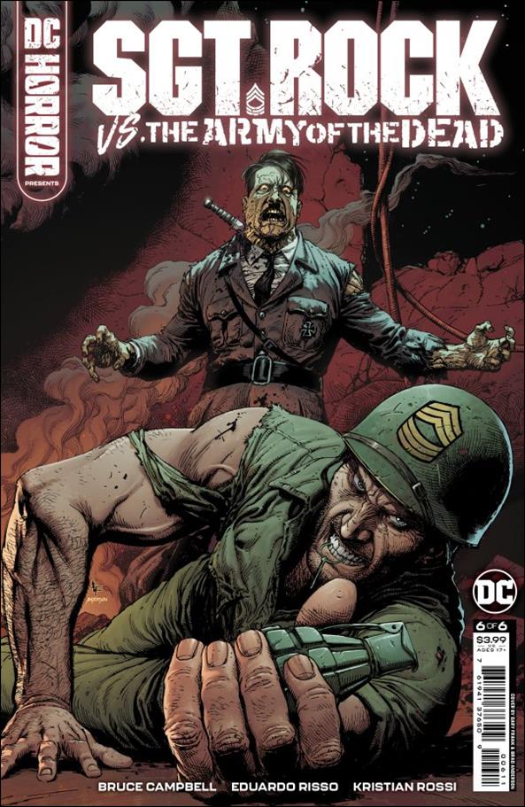 DC Horror Presents: Sgt. Rock vs. The Army of the Dead issue 6 Gary Frank Cover