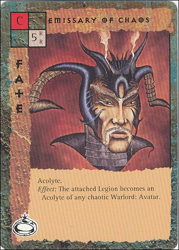Blood Wars: Powers & Proxies (Base Set) card 35 Emissary of Chaos