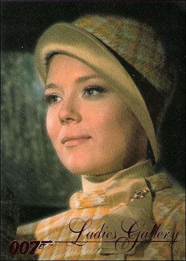 James Bond Connoisseur's Collection Volume One: The '60s (Base Set) card 88 Ladies Gallery