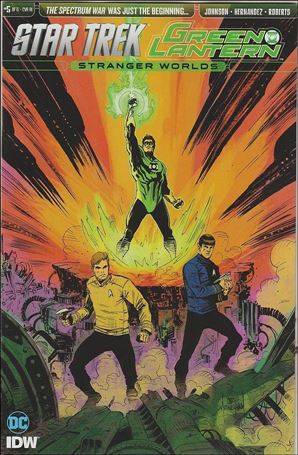 Star Trek/Green Lantern (2016) issue 5-C Chris Mooneyham 1:10 Cover