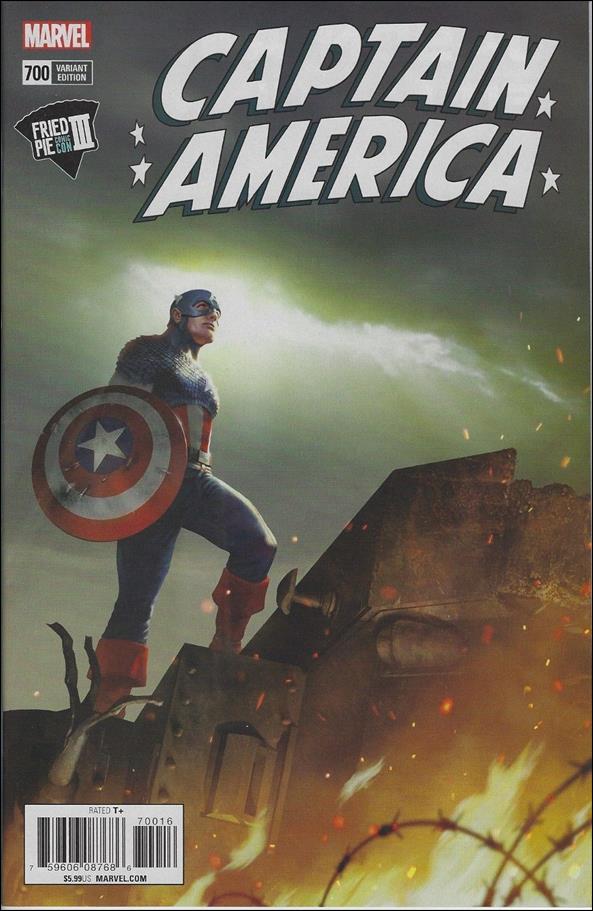 Captain America (1968) issue 700-J Rahzzah Fried Pie Cover