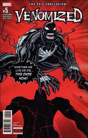 Venomized issue 5 Nick Bradshaw Cover