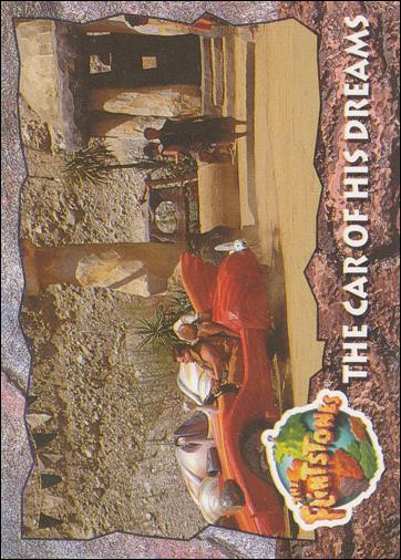 Flintstones: The Movie (Base Set) card 52 The Car of His Dreams