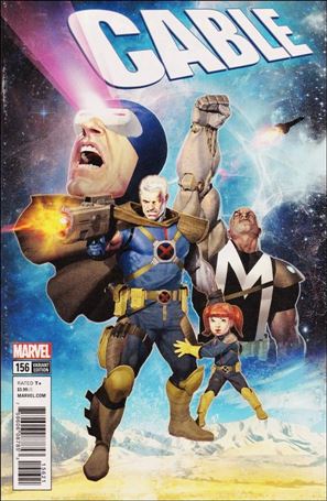 Cable (1993) issue 156-B Ariel Olivetti 1:25 Cover