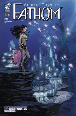 Michael Turner's Fathom (2018) issue 3 Siya Oum Standard Cover