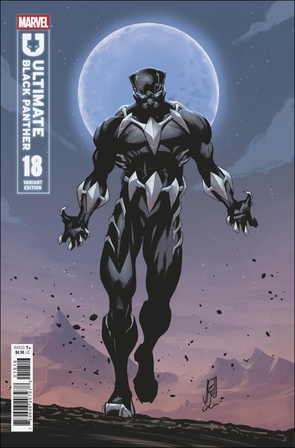 Ultimate Black Panther issue 18-D Stefano Caselli 1:25 Cover