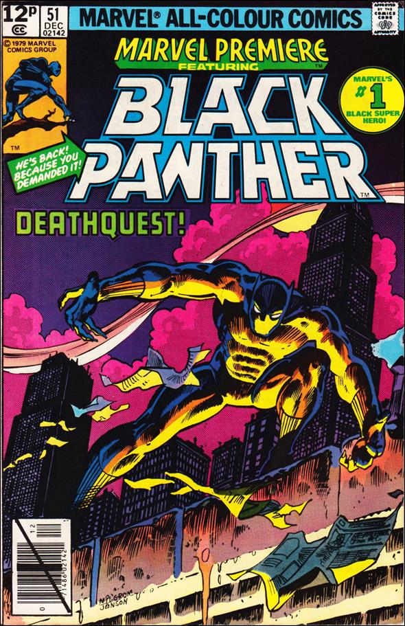Marvel Premiere issue 51-B UK Price Cover
