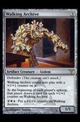 Magic the Gathering: Dissension (Base Set) card 169 Walking Archive