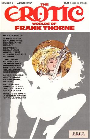Erotic Worlds of Frank Thorne issue 1-C Ghita Cover