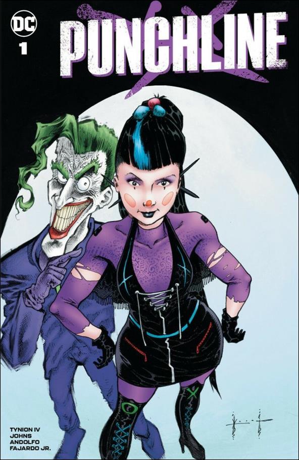 Punchline (2021) issue 1-V Sam Kieth World's Best Cover