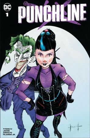 Punchline (2021) issue 1-V Sam Kieth World's Best Cover