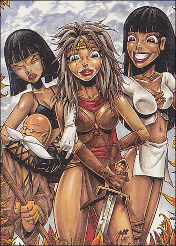Sirius Gallery (Base Set) card 70 Warrior Princess