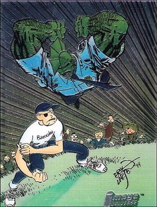 Topps Finest Image Universe Founders Series (Base Set) card 8 Bazooka Joe and his Special Crossover