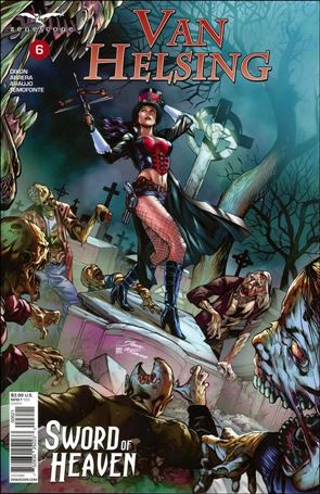 Van Helsing: Sword of Heaven issue 6-B Igor Vitorino Cover