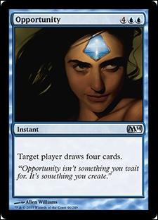 Magic the Gathering: 2014 Core Set (Base Set) card 66 Opportunity