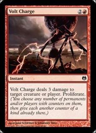 Magic the Gathering: Duel Decks: Heroes vs. Monsters (Base Set) card 68 Volt Charge
