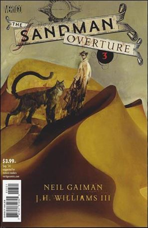 Sandman: Overture issue 3-D Dave McKean Standard Cover