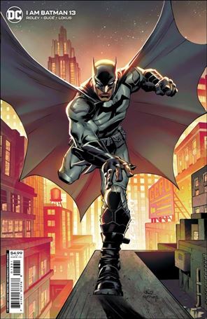 I am Batman issue 13-D Roger Cruz 1:25 Cardstock Cover