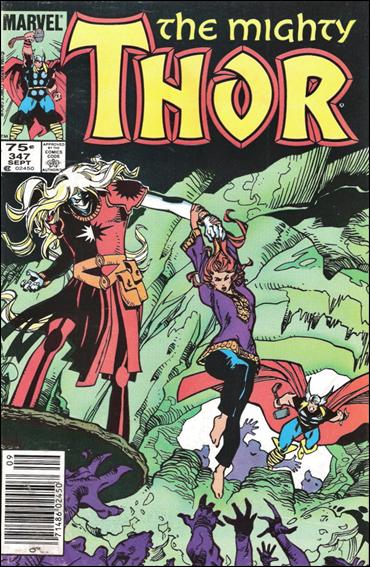 Thor (1966) issue 347-B Canadian Price Cover
