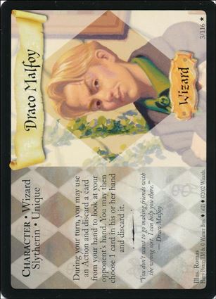 Harry Potter (Promos) card 11 Draco Malfoy