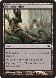 Magic the Gathering: Duel Decks: Garruk vs. Liliana (Base Set) card 59 Polluted Mire