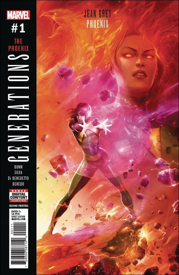Generations: Phoenix & Jean Grey issue 1-F Francesco Mattina Cover (2nd Printing)