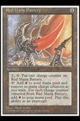 Magic the Gathering: 4th Edition (Base Set) card 343 Red Mana Battery