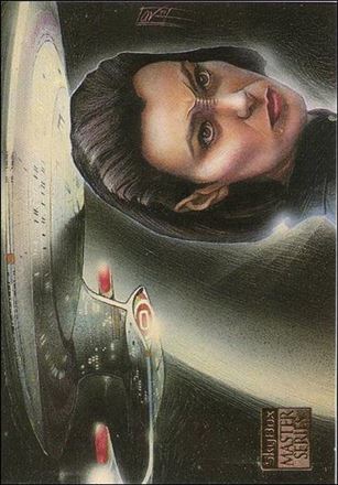 Star Trek Master Series: Series 2 (Base Set) card 8 Ensign Ro Laren