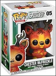 Pop! Monsters figure 5 Chester McFreckle (Red)