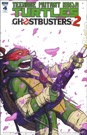 Teenage Mutant Ninja Turtles/Ghostbusters 2 issue 4-C Ben Bishop 1:10 Cover