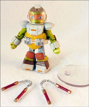 Teenage Mutant Ninja Turtles Minimates (Series 5)  figure 3 Space Michelangelo