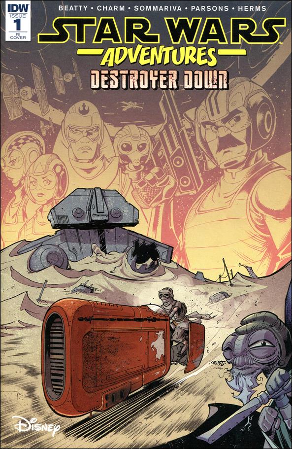 Star Wars Adventures: Destroyer Down issue 1-B Jon Sommariva 1:10 Cover