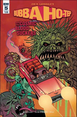 Bubba Ho-Tep and the Cosmic Blood-Suckers issue 5-B Tadd Galusha Cover