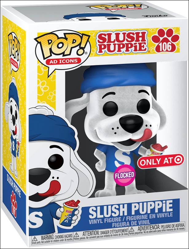 POP! Ad Icons figure 106-B Slush Puppie (Flocked) Target Exclusive