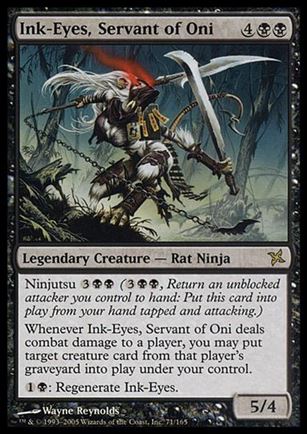 Magic the Gathering: Betrayers of Kamigawa (Base Set) card 71 Ink-Eyes, Servant of Oni