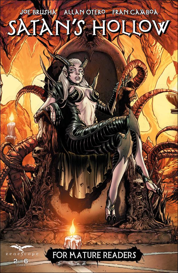 Satan's Hollow issue 2-B Anthony Spay Connecting Cover