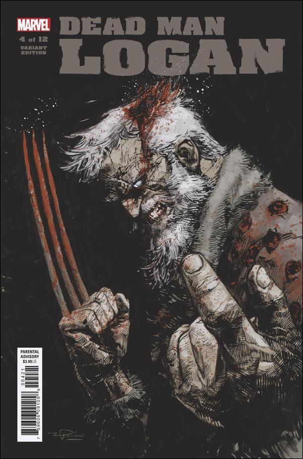 Dead Man Logan issue 4-B Gerardo Zaffino 1:25 Cover