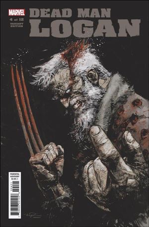 Dead Man Logan issue 4-B Gerardo Zaffino 1:25 Cover
