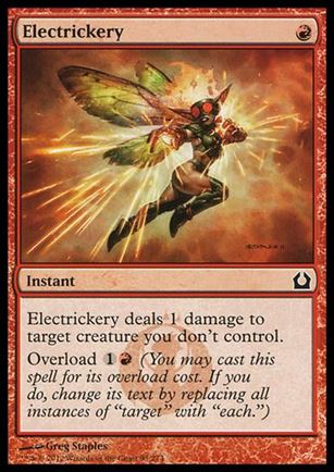 Magic the Gathering: Return to Ravnica (Base Set) card 93 Electrickery