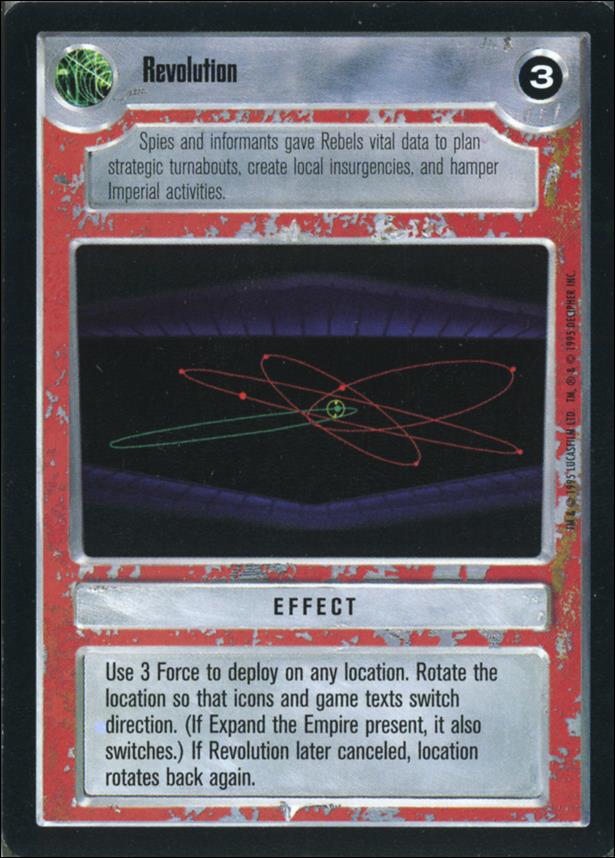 Star Wars: Premiere Limited (Base Set) card 220 Revolution