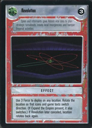 Star Wars: Premiere Limited (Base Set) card 220 Revolution