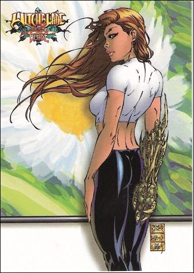 Witchblade: Disciples of the Blade (Base Set) card 48 Witchblade Vitals: Tomb Raider/Witchblade Special