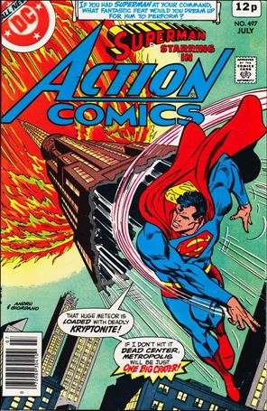 Action Comics (1938) issue 497-C UK Price Cover