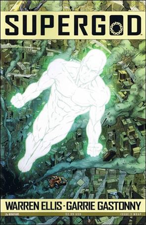 Warren Ellis' Supergod issue 3-B Wraparound Cover