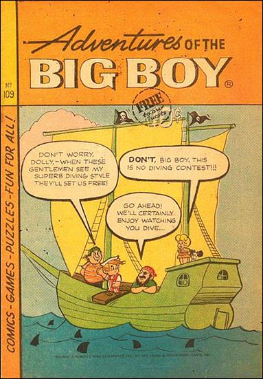 Adventures of the Big Boy issue 109 East Coast Cover