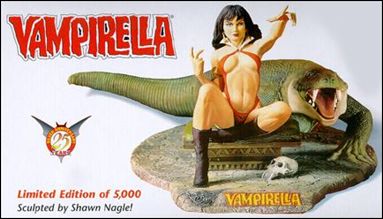 Vampirella 25th Anniversary Statue  item 1 Vampirella 25th Anniversary Statue 1/5000
