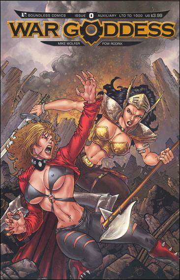 War Goddess issue 0-S Auxiliary Cover 1/1000