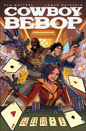 Cowboy Bebop issue 1-D Afu Chan Cover