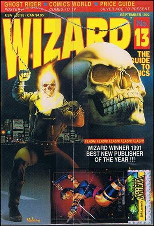 Wizard: The Guide to Comics issue 13 Polybagged with Trading Cards